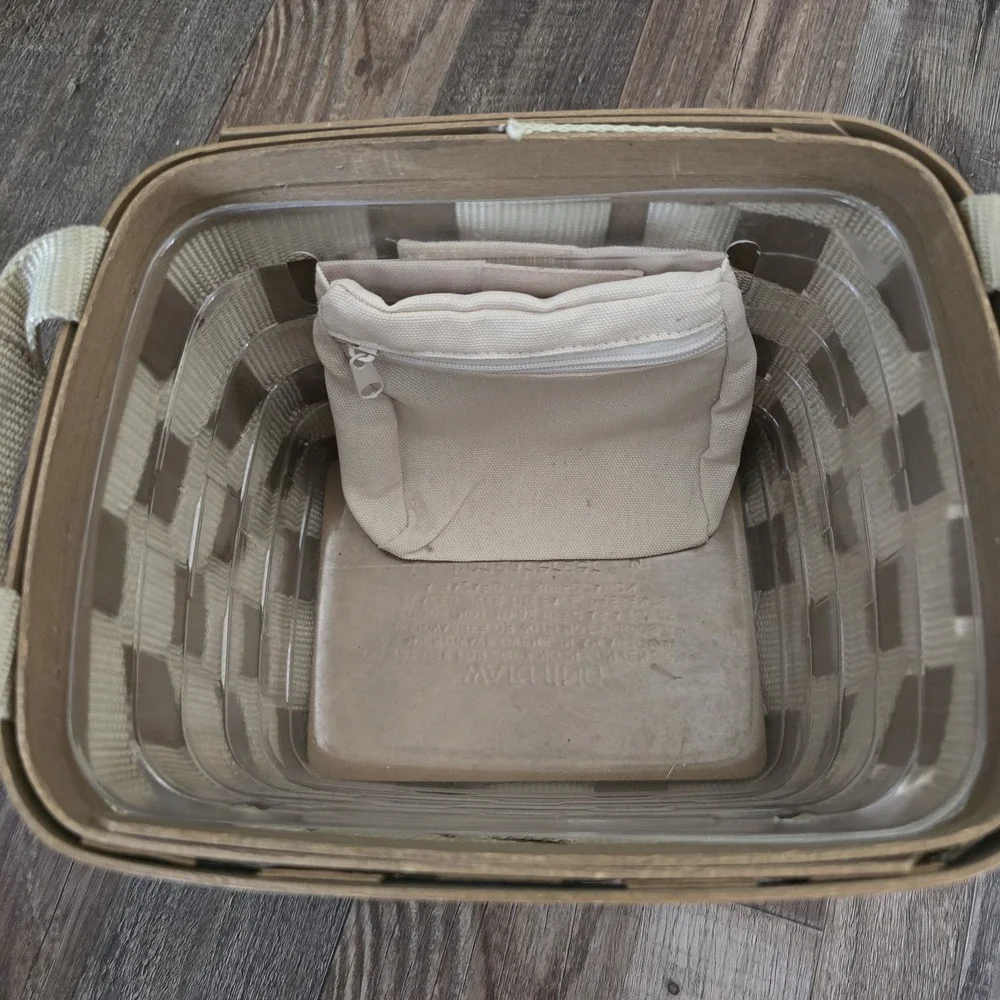 Longaberger small tan